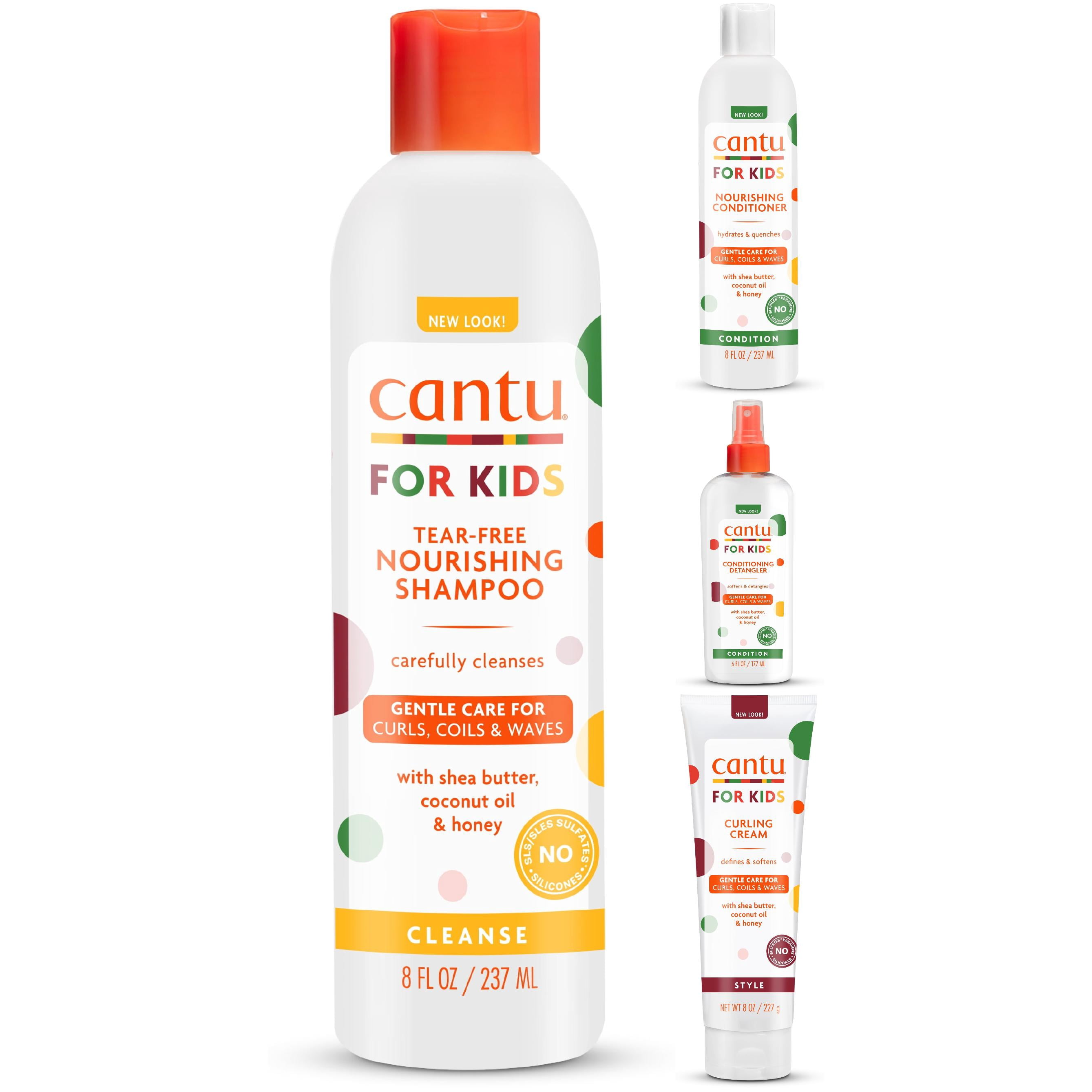 Cantu Care for Kids Haircare Regimen Set, 4 Pack
