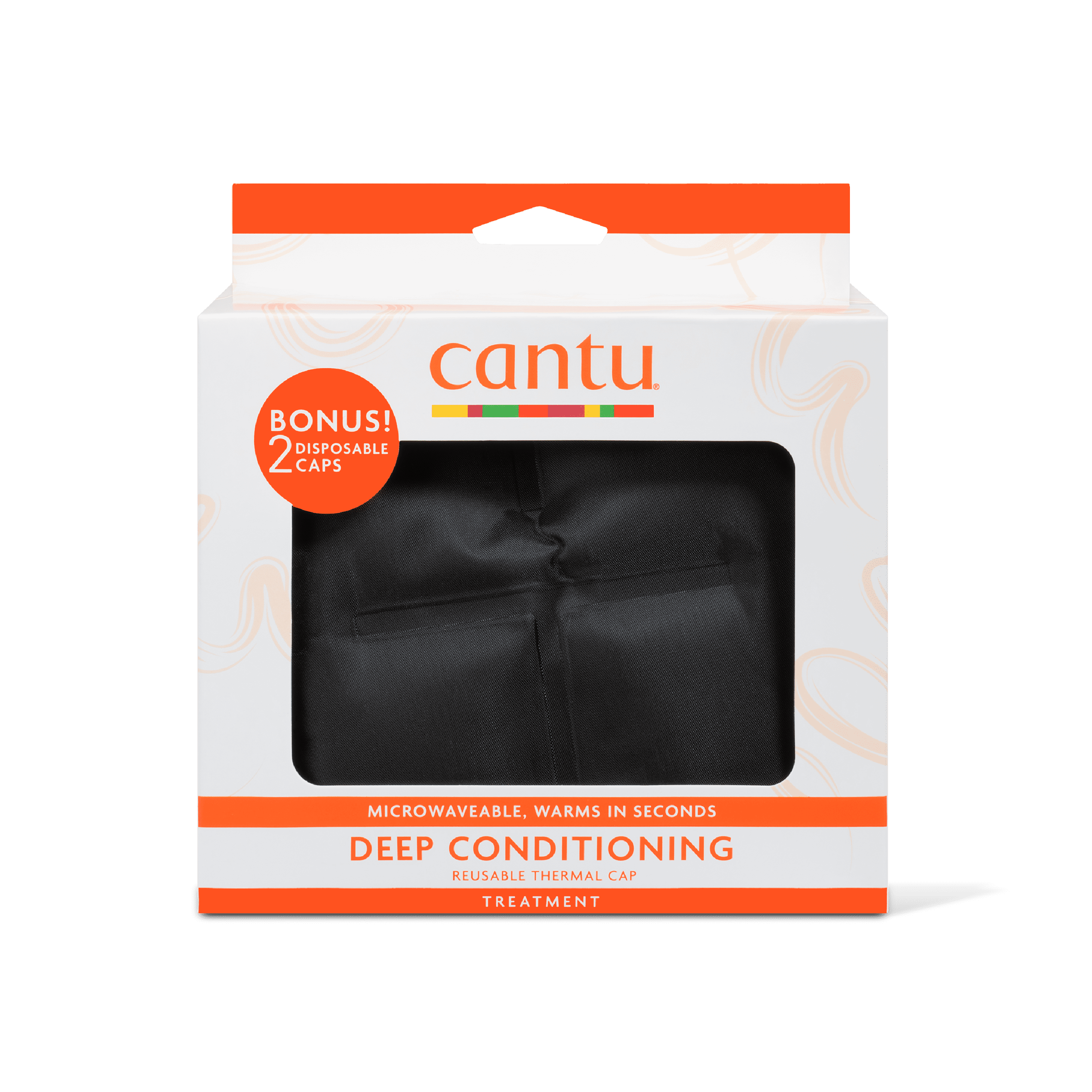 Cantu Deep Conditioning Reusable Thermal Caps, 2 Ct