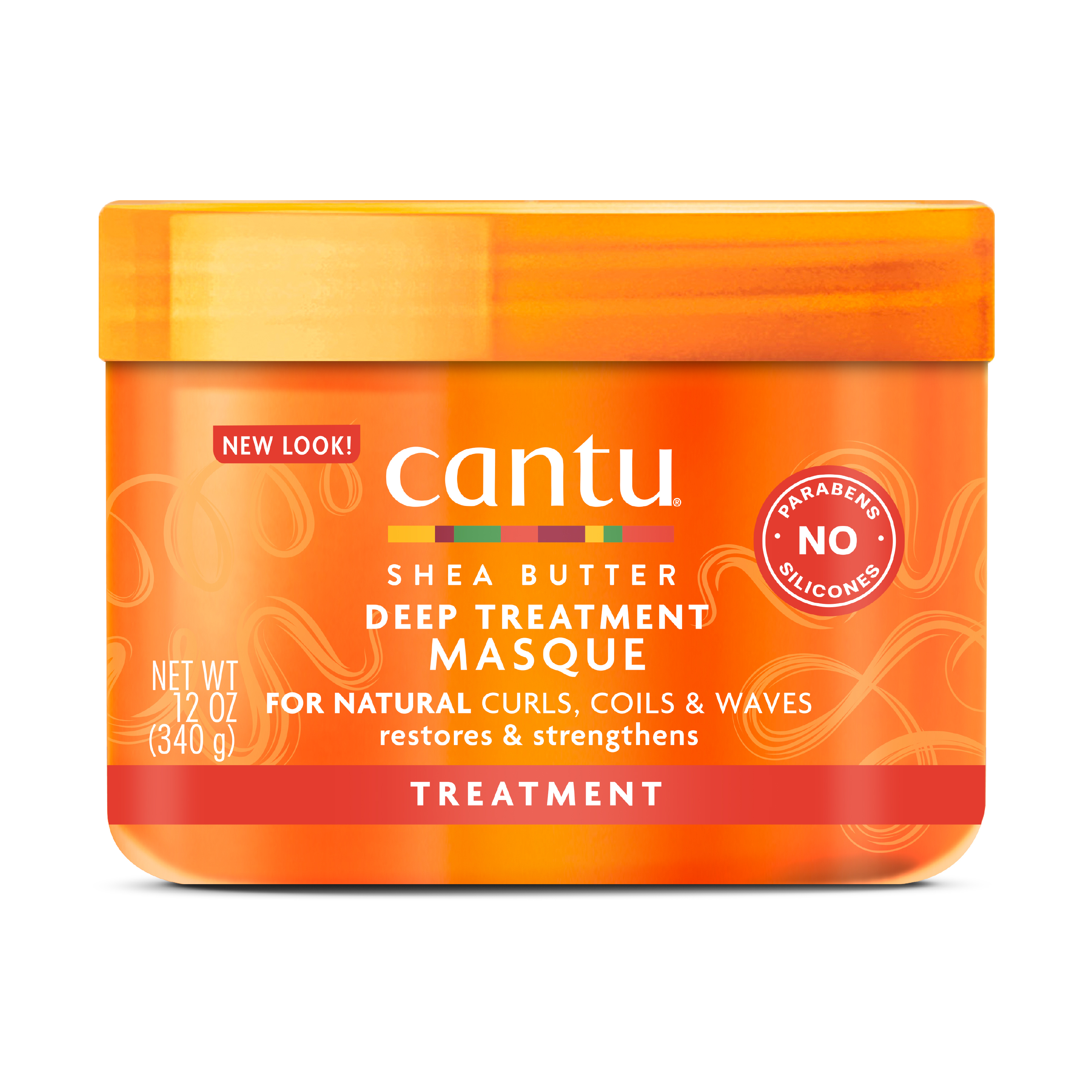 Cantu Deep Treatment Hair Masque with Shea Butter, 12 fl oz - image 1 of 10