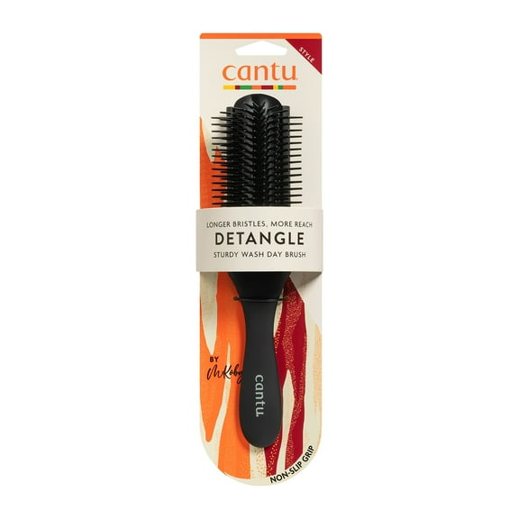 Cantu Detangle Wash Day Hair Brush, Thick & Curly Hair