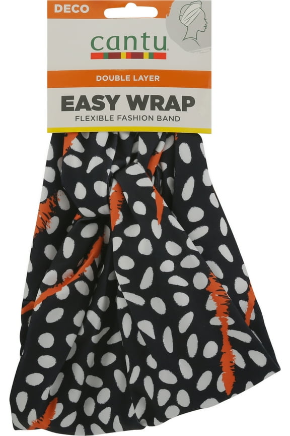 Easy Wrap Fashion Head Band, Deco Print
