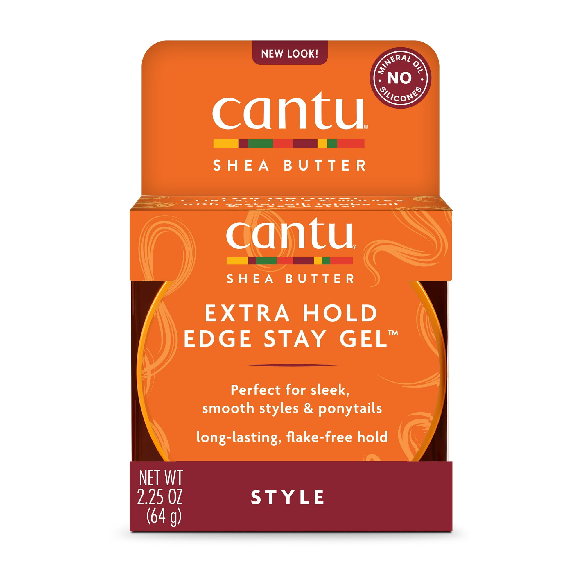 Cantu Extra Hold Edge Stay Gel, 2.25 fl oz