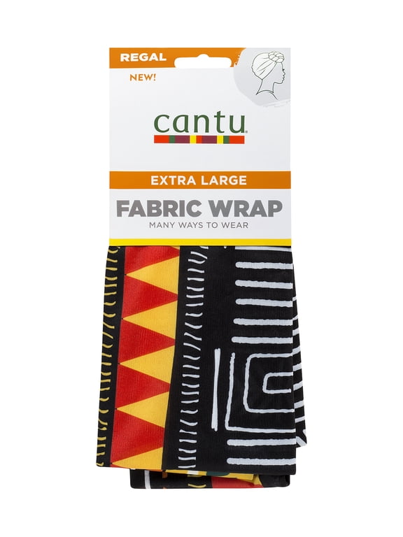 Extra Large Fabric Head Wrap, Regal Pattern