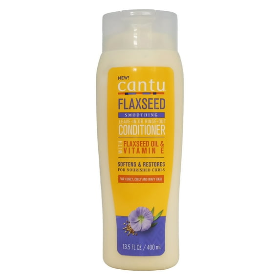 Cantu Flaxseed Smoothing Leave In Conditioner, 13.5 Oz., Pack of 6