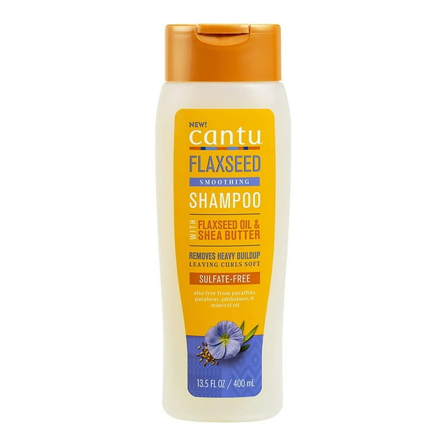 Cantu Flaxseed Smoothing Shampoo, 13.5 fl oz (400 ml)
