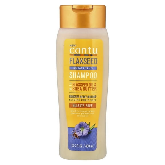 Cantu Flaxseed Smoothing Shampoo, 13.5 fl oz (400 ml)