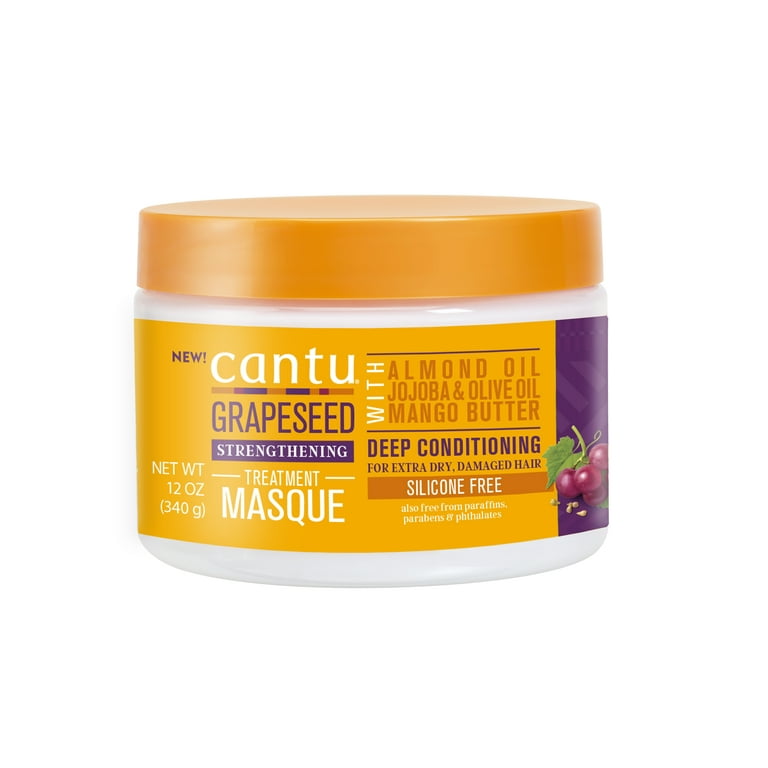 CANTU Grapeseed Strengthening Deep Conditioning Treatment Masque (12oz) CANTU Grapeseed Strengthening Deep Conditioning Treatment Masque (12oz)