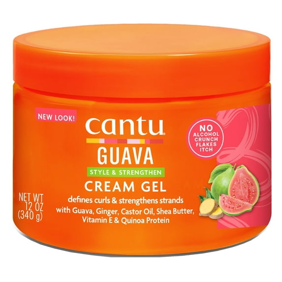Cantu Guava Cream Gel Style And Strengthen 12oz (Pack of 3)