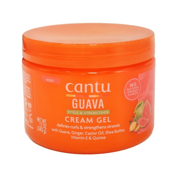 Cantu Guava Curl Strengthening Cream Gel, 12 Oz., Pack of 2