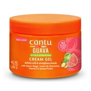 Cantu Guava & Ginger Curl Strengthening Cream Gel, 12 fl oz