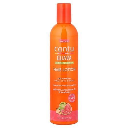 Cantu Guava Hair Lotion, For Natural Curls, Coils & Waves, 12 fl oz (354 ml)
