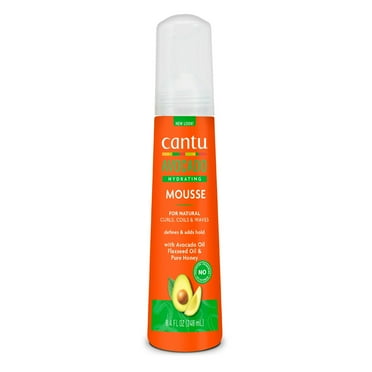 Cantu Hydrating Hair Styling Mousse, 8.4 Oz.,Pack of 2