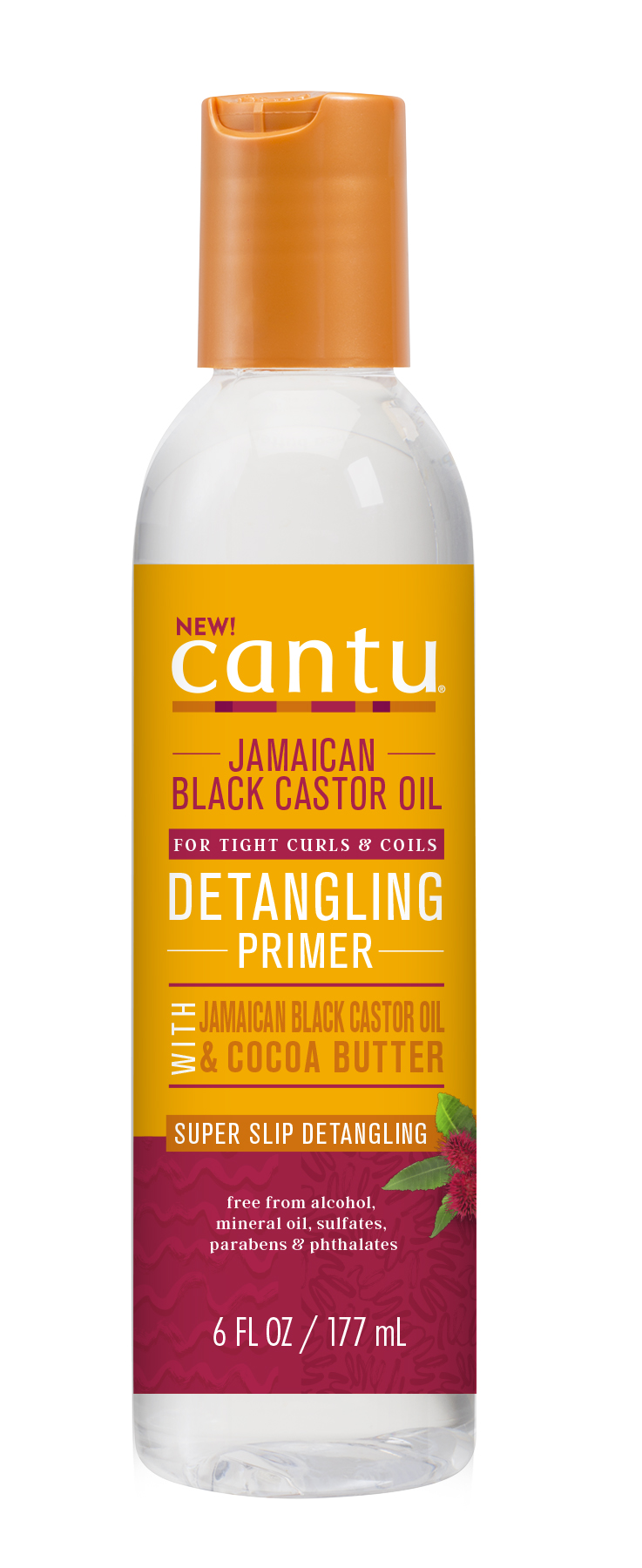 Cantu Jamaican Black Castor Oil Detangling Primer, 6 oz. - image 1 of 7