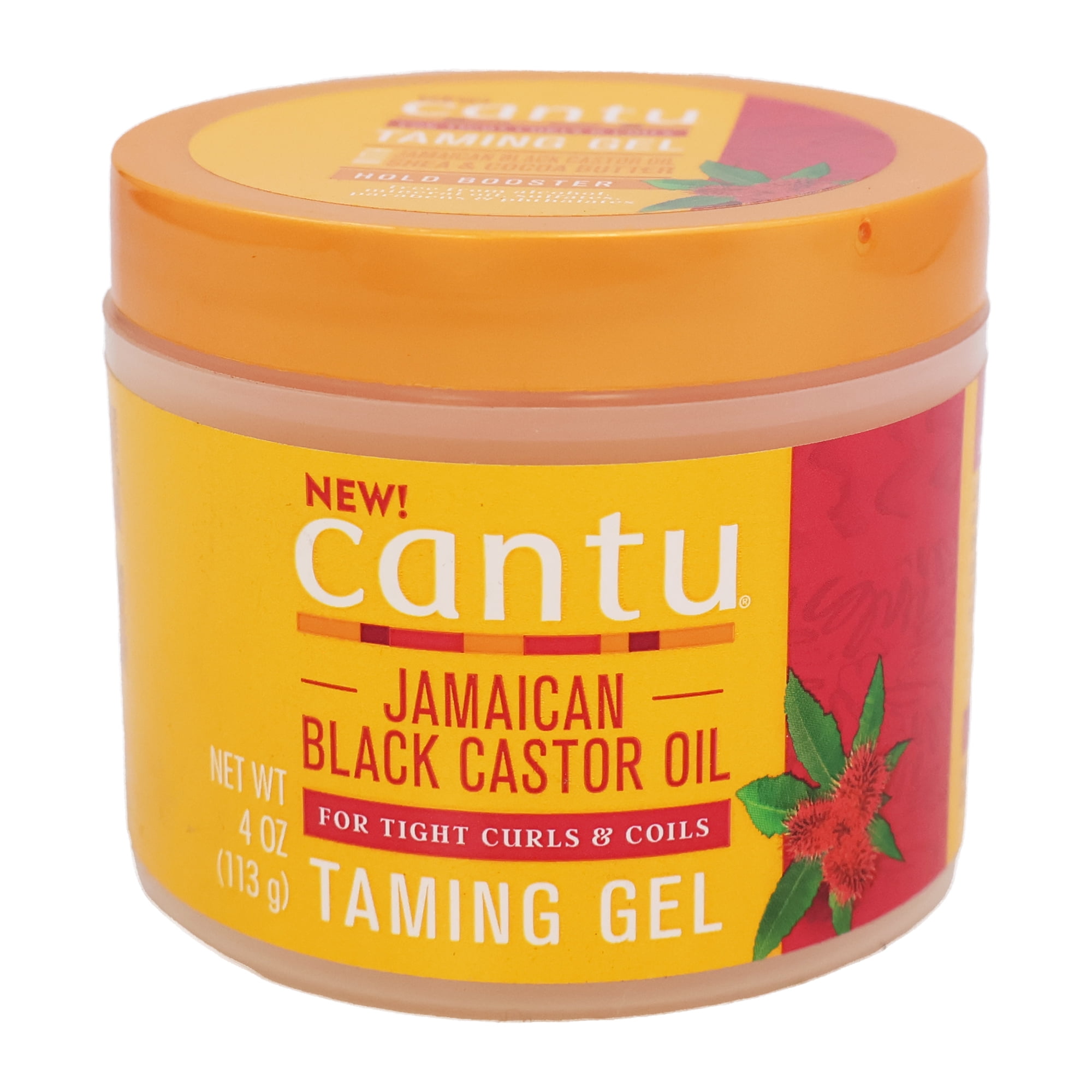 Cantu Jamaican Black Castor Oil Taming Gel, 4 Oz., Pack of 6