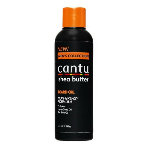 Cantu Mens Collection Shea Butter Beard Oil, 3.4 Oz