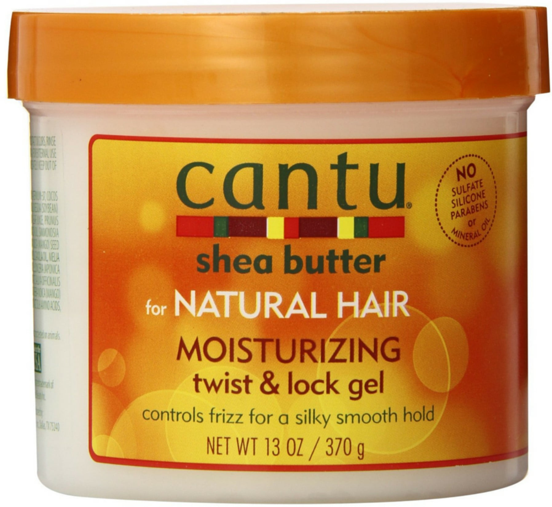 Cantu Moisturizing Twist & Lock Gel, 13.0 oz (Pack of 2)