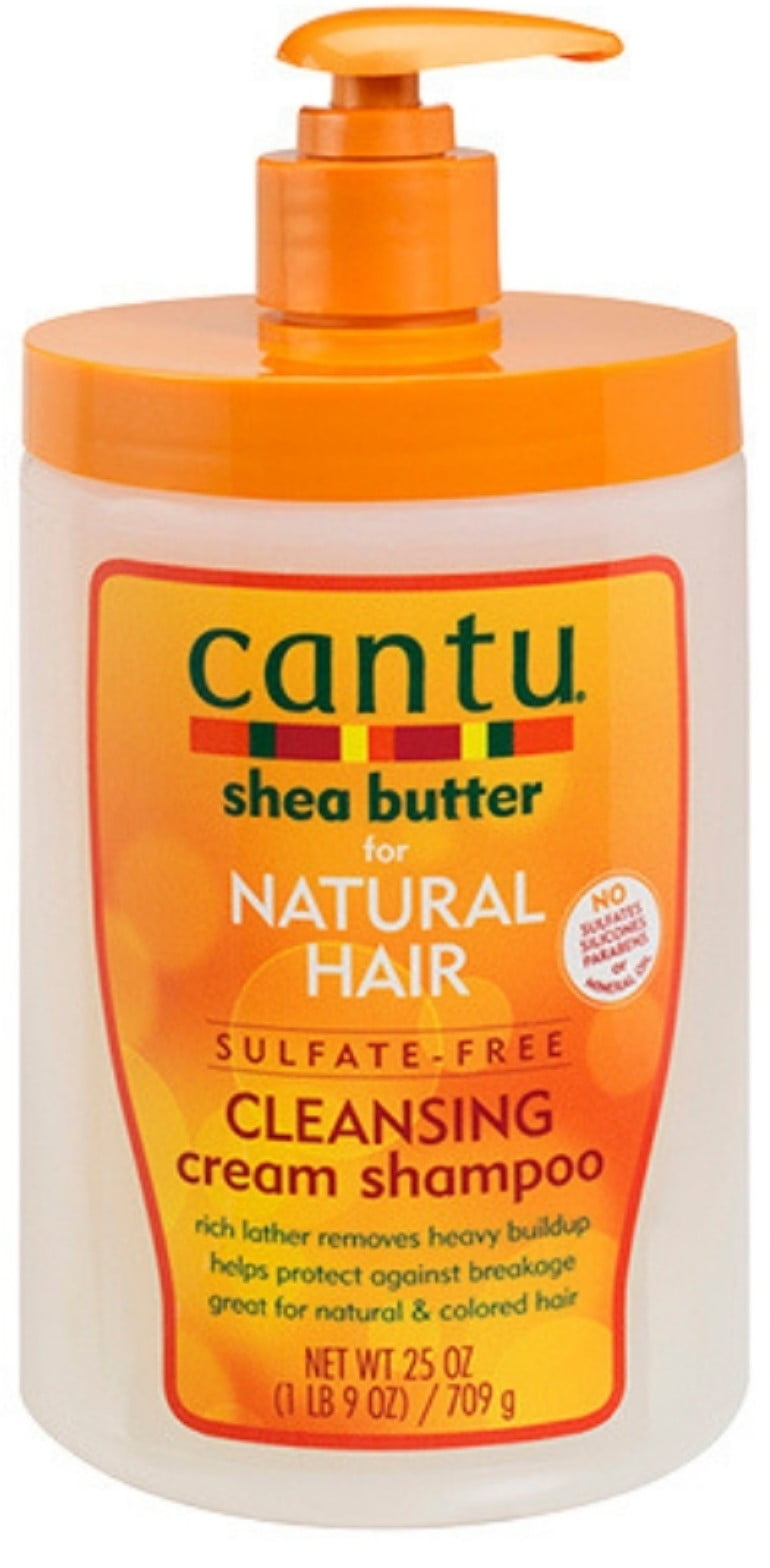 Cantu Natural Hair Cleansing Cream Shampoo 25 oz (Pack of 3)