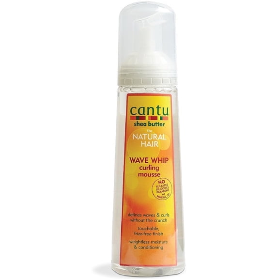 Cantu Natural Hair Wave Whip Curling Mousse 8.4 oz (Pack of 4)