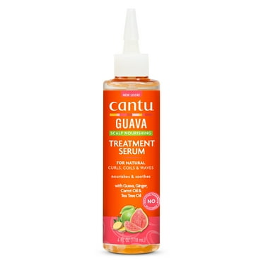 Cantu Nourishing Scalp Treatment Serum with Guava, Ginger & Carrot Oil, 4 fl oz