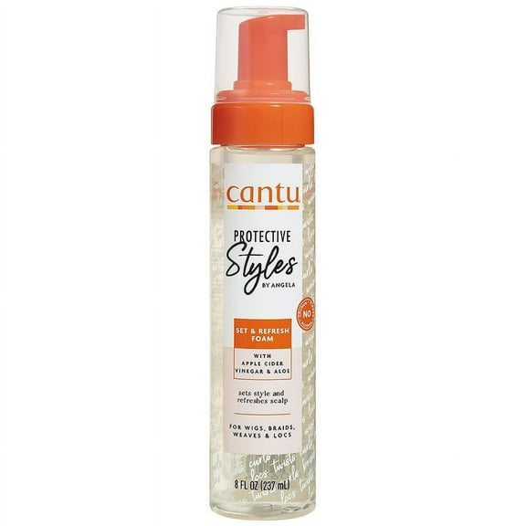 Cantu Protective Styles Set & Refresh Foam 8.0 fl oz