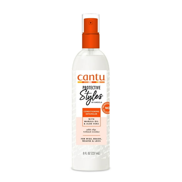 Cantu Protective Styles by Angela Conditioning Detangling Spray, 8 fl oz