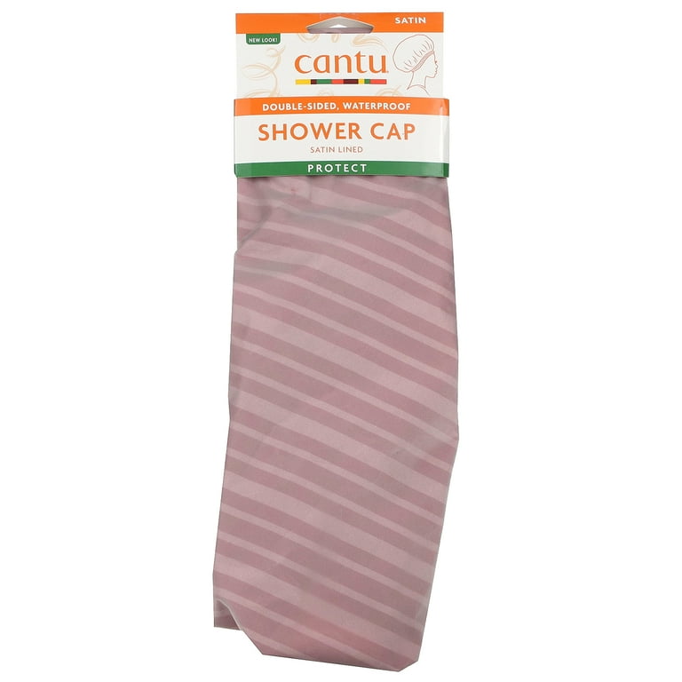 CANTU Double Sided Shower Cap Satin Lined CANTU Double Sided Shower Cap Satin Lined