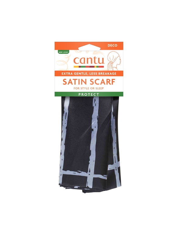 Satin Scarf, Deco Pattern