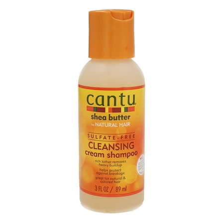 Cantu Shea Butter Cleansing Cream Shampoo, 3 Oz., Pack of 4