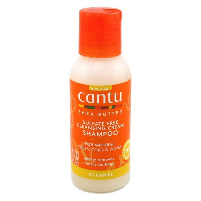 CANTU Shea Butter Sulfate Free Cleansing Cream Shampoo (3oz) CANTU Shea Butter Sulfate Free Cleansing Cream Shampoo (3oz)