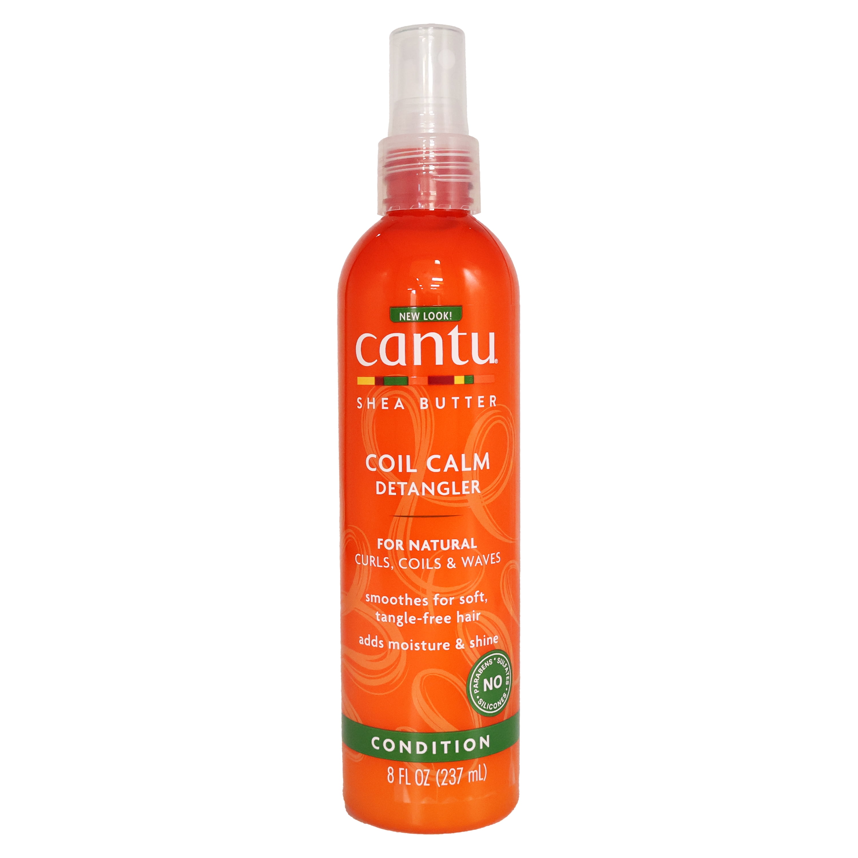 Cantu Shea Butter Coil Calm Detangler, 8 Oz.