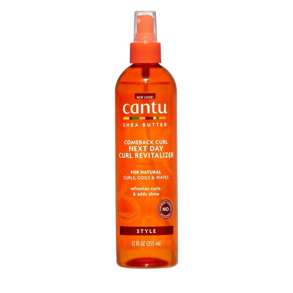 Cantu Shea Butter Comback Curl Next Day Curl Revitalizer, 12 Oz., Pack of 2