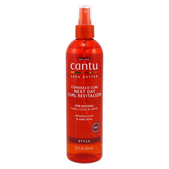 Cantu Shea Butter Comeback Curl Revitalizer 12oz Pump (Pack of 3)