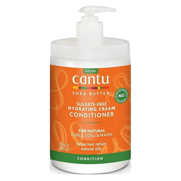 Cantu Shea Butter Conditioner Hydrating Cream 25oz Pump (Pack of 3)