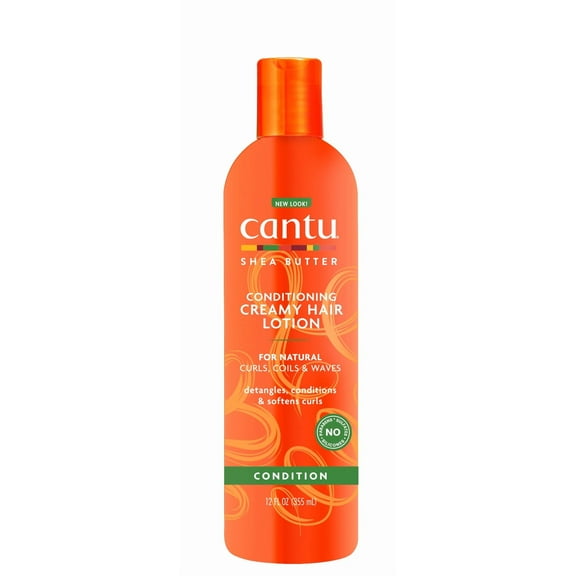 Cantu Shea Butter Conditioning Creamy Hair Lotion - 12 oz (Packaging May Vary)