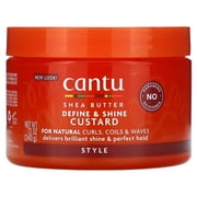 Cantu, Shea Butter, Define Shine Custard, 12 oz 340 g
