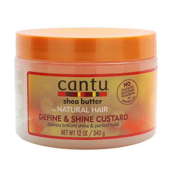 Cantu Shea Butter Define and Shine Custard, 12 Oz.