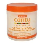 Cantu Shea Butter Grow Strong Strengthening Treatment, 6.1 Oz., Pack of 2