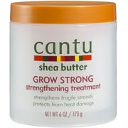 Cantu Shea Butter Grow Strong Strengthening Treatment 6 oz (Pack of 2)
