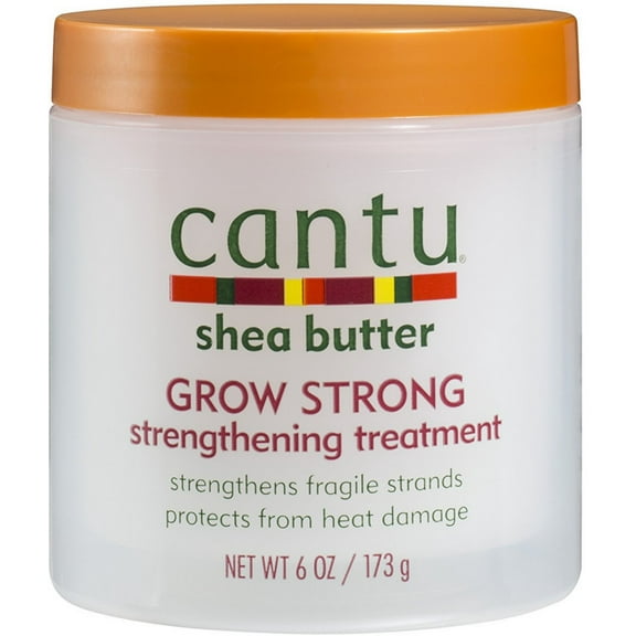 Cantu Shea Butter Grow Strong Strengthening Treatment 6 oz (Pack of 2)