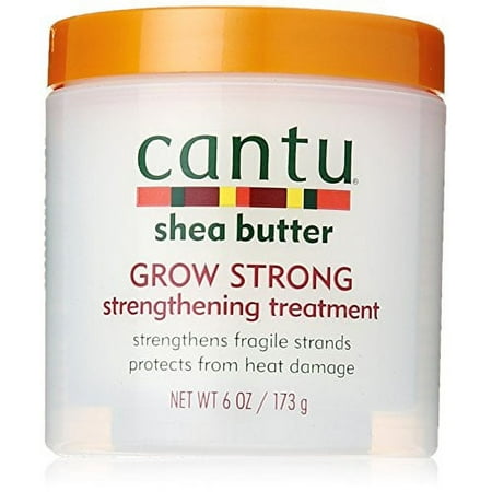 Cantu Shea Butter Grow Strong Treatment, 6.0 Ounce (Pack of 2)