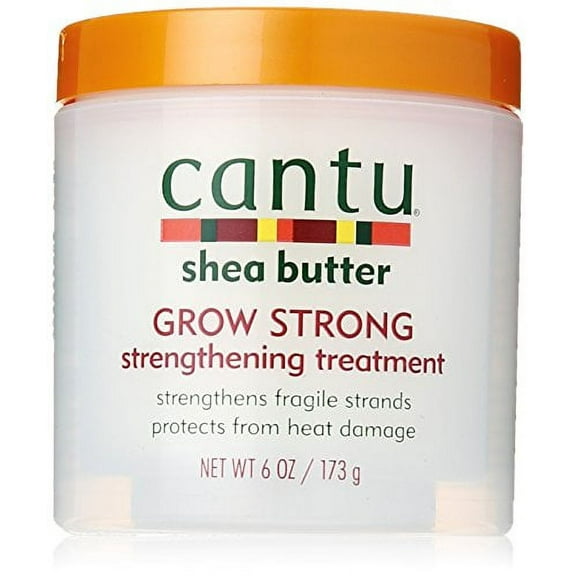 Cantu Shea Butter Grow Strong Treatment, 6.0 Ounce (Pack of 2)