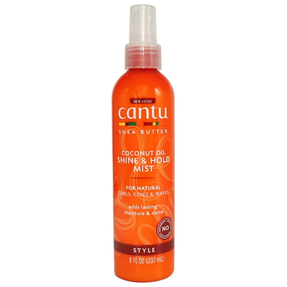 Cantu Shea Butter Hair Coconut Shine Hold Mist, 8 Oz.