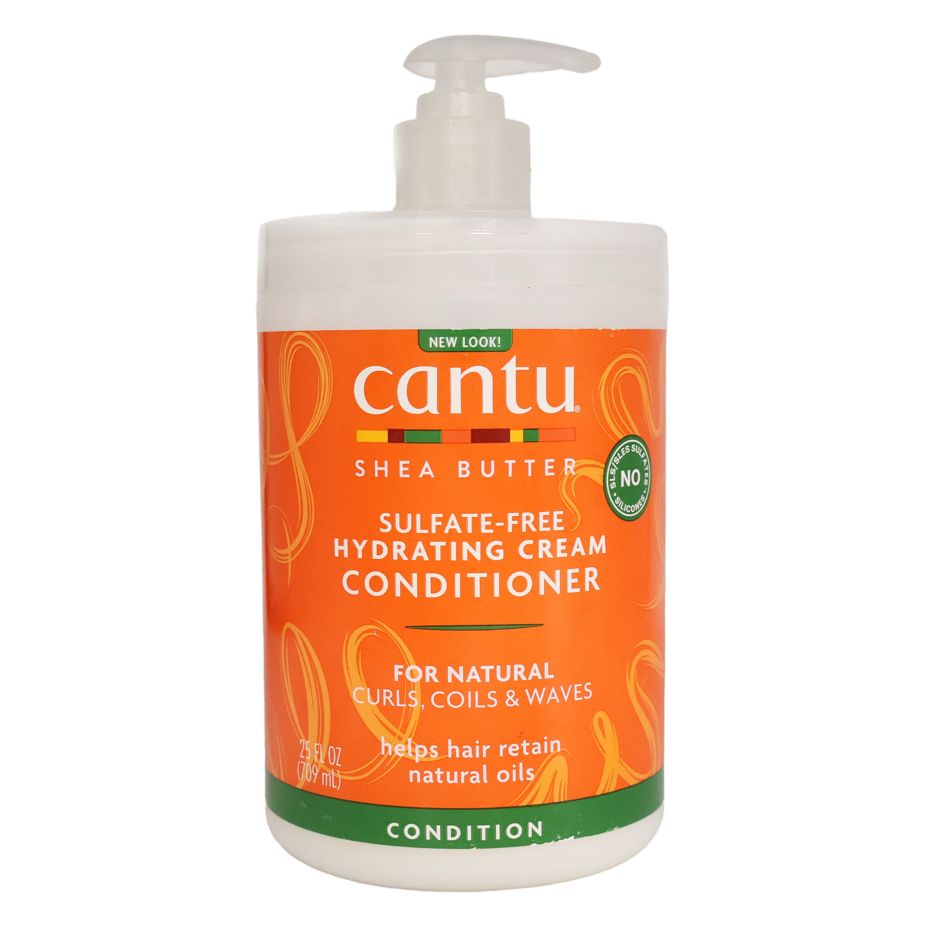Cantu Shea Butter Moisturizing & Hydrating Cream Conditioner, 25 Oz. Rinse