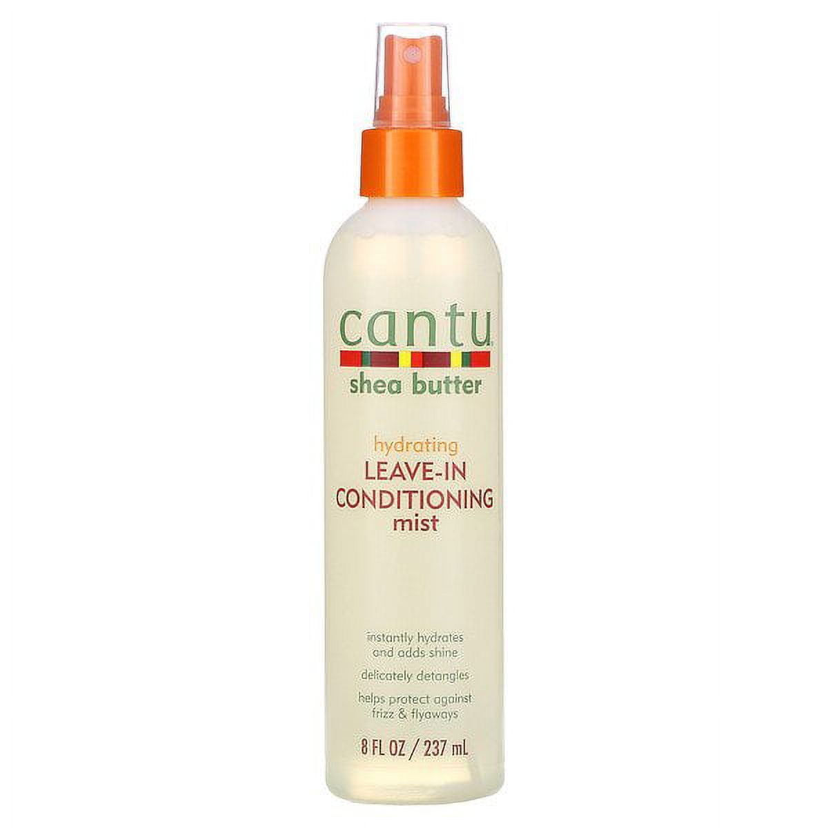Cantu, Shea Butter, Hydrating Leave-In Conditioning Mist, 8 fl oz (237 ml) Pack of 2