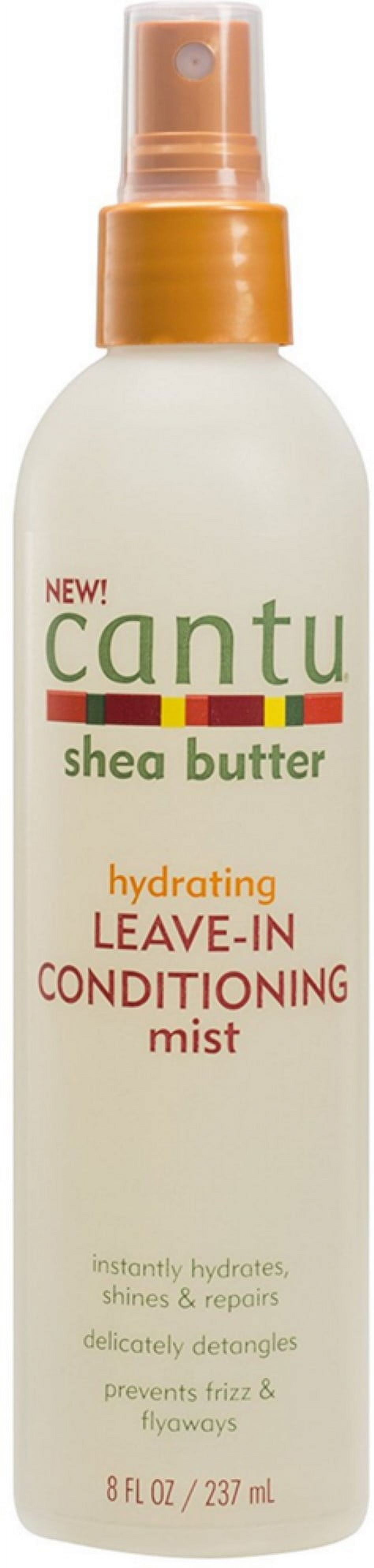 Cantu Shea Butter Leave-In Conditioning Mist 8 oz (Pack of 4)