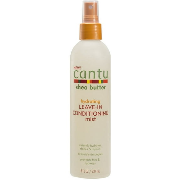 Cantu Shea Butter Leave-In Conditioning Mist 8 oz (Pack of 4)
