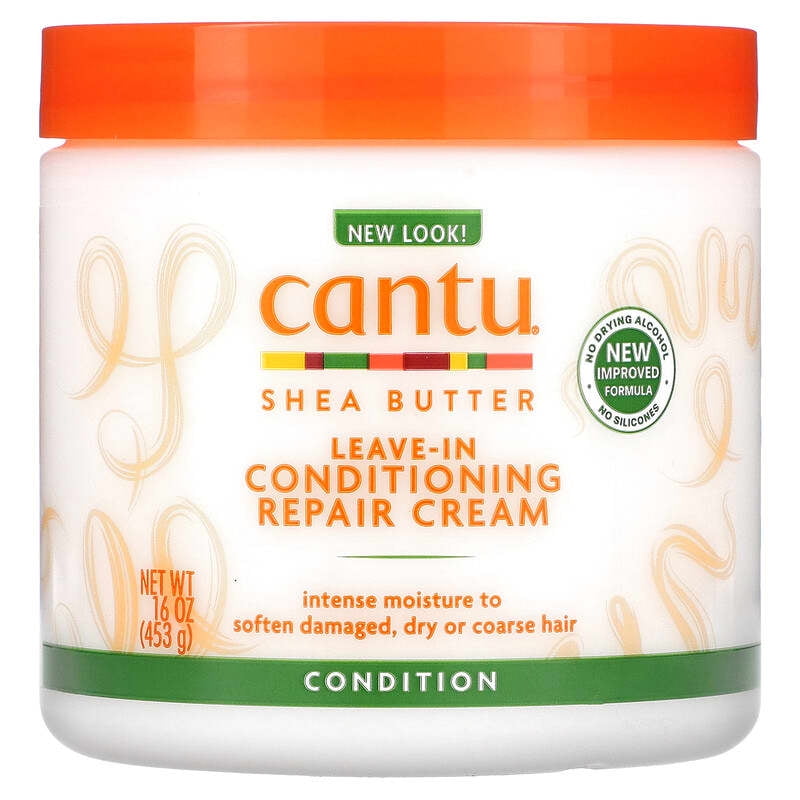 Cantu, Shea Butter, Leave-In Conditioning Repair Cream, 16 oz (453 g) Pack of 3