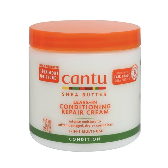 Cantu Shea Butter Leave-In Conditioning Repair Cream, 16 oz
