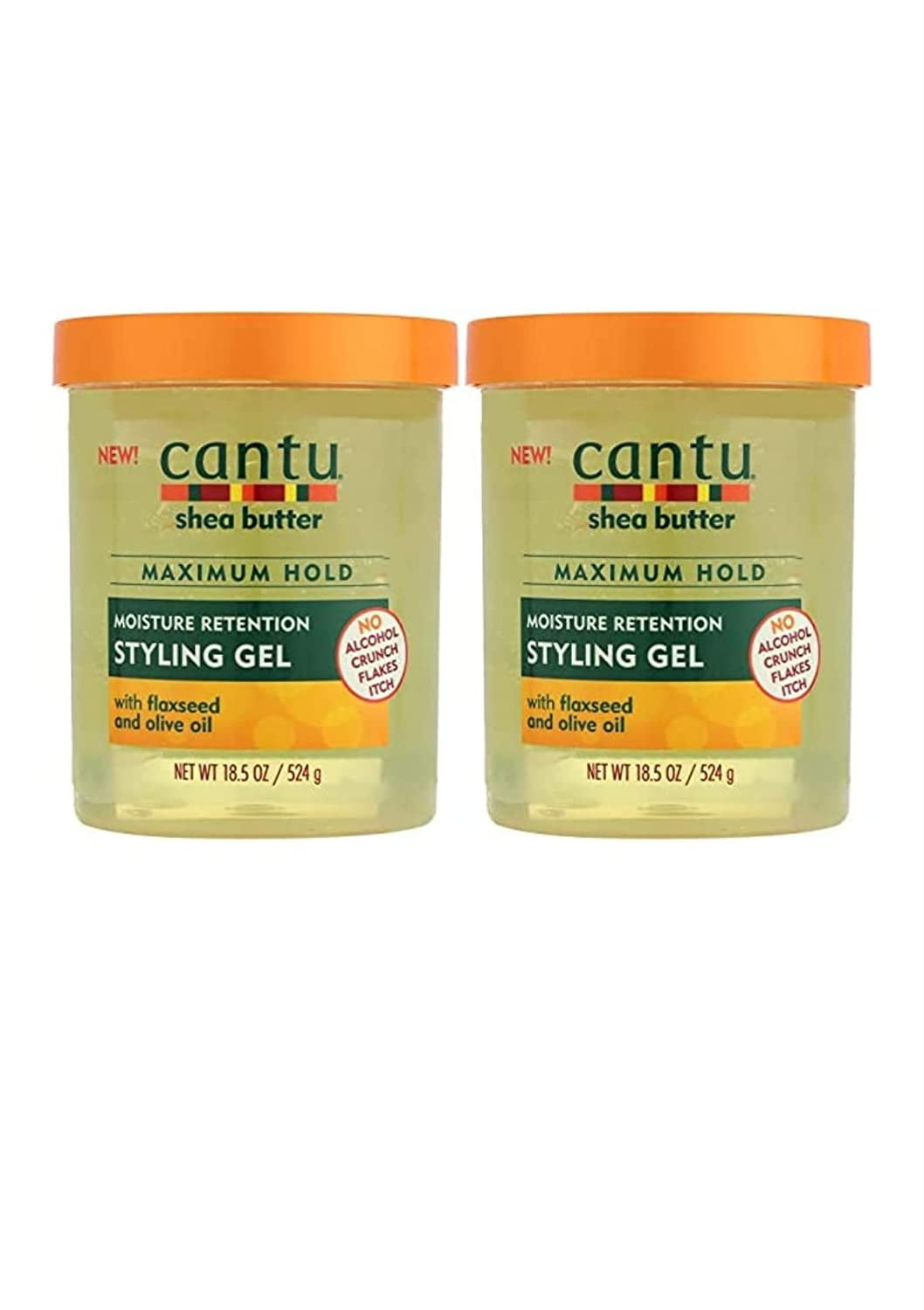 Cantu Shea Butter Curl Moisturizing Hair Gel, Natural Curly, Maximum ...
