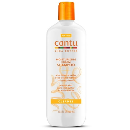 Cantu Shea Butter Moisturizing Cream Shampoo, 13.5 Oz